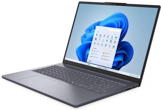 Lenovo IdeaPad Slim 3 16ARP10 AMD Ryzen™ 5 7535HS Nešiojamas kompiuteris 40,6 cm (16") WUXGA 16 GB DDR5-SDRAM 512 GB SSD Wi-Fi 6 (802.11ax) English Pilkas