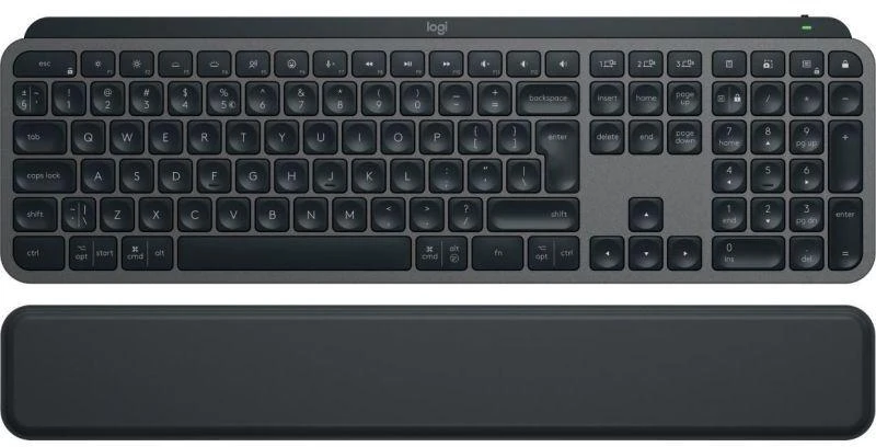 Klaviatūra Logitech MX Keys S Plus, pilka