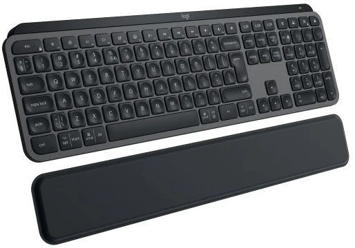 Klaviatūra Logitech MX Keys S Plus, pilka