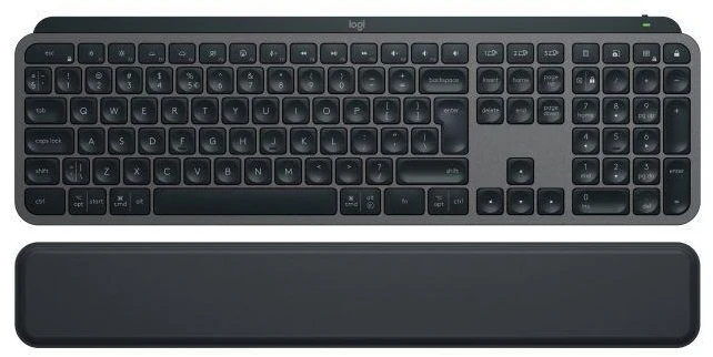 Klaviatūra Logitech MX Keys S Plus, pilka