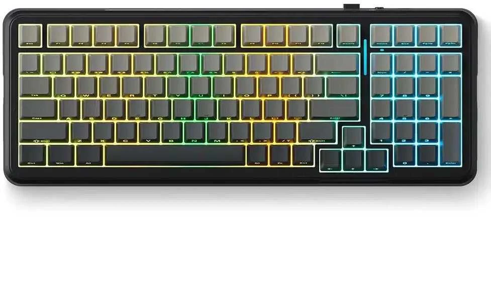 MCHOSE K99 V2 belaidė mechaninė klaviatūra | US | Icy Creamsicle Switch | 2.4GHz, BT | Mountains Gr