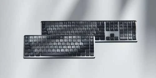 Belaidė klaviatūra Logitech MX MECHANICAL, išdėstymas: Šveicarų (Qwertz),"Tactile Quiet", pilkos spalvos