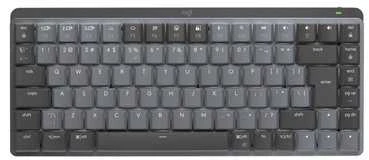 Klaviatūra Logitech MX Mechaninė klaviatūra Mini (klikające) belaidė 75% su pašvietimu grafito