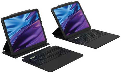 Prokeys 2 Klaviatūra Zagg PROKEYS 2 IPAD AIR 13 (M2 / M3) - Juodas SWISS, modelis ...