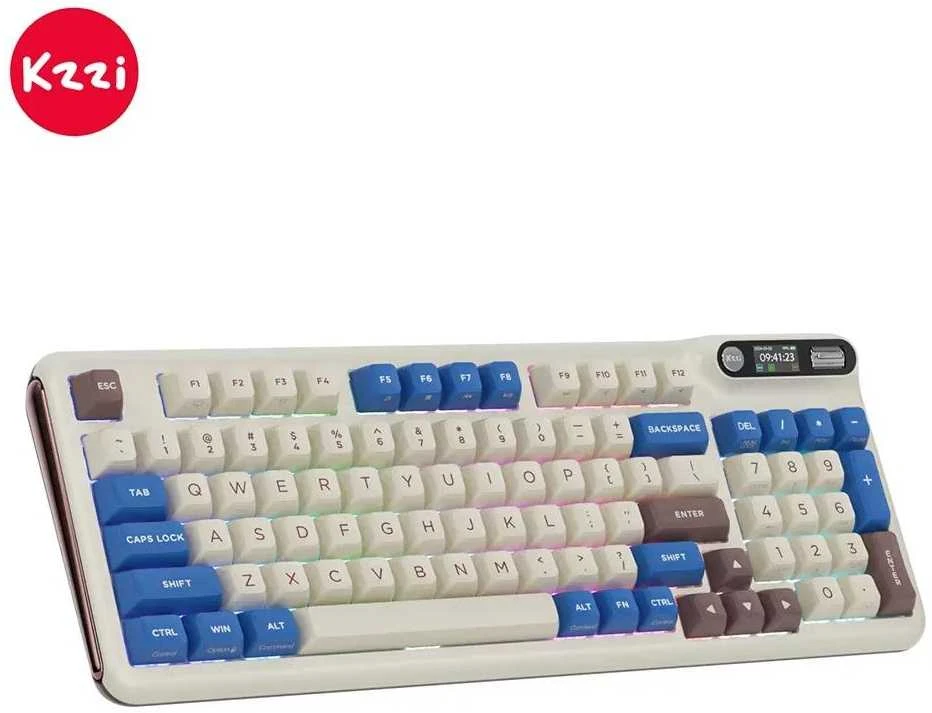 Klaviatūra Royal Kludge KZZI Z98 (Latte)