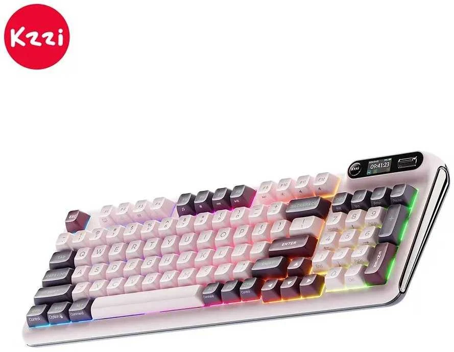 Klaviatūra Royal Kludge KZZI Z98 (Nezuko Violetinė)