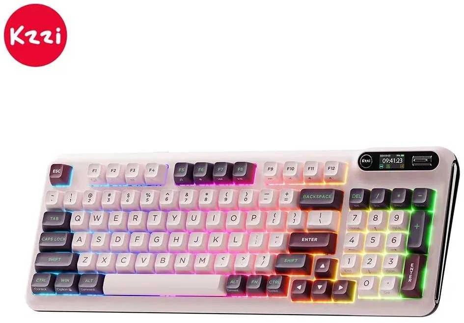 Klaviatūra Royal Kludge KZZI Z98 (Nezuko Violetinė)