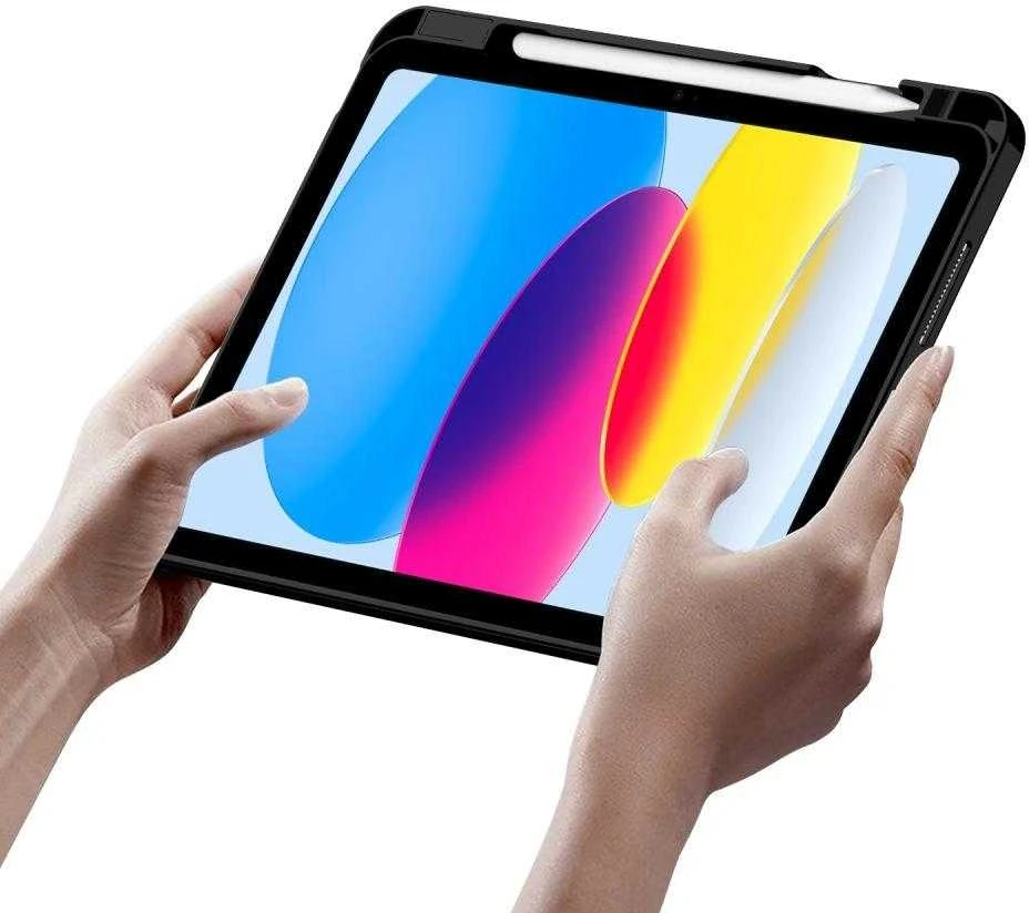 Apple iPad 10.9 (10gen) / 2022 / 11” 11 / 2025 Tech-Protect SCMag Pen + klaviatūra dėklas planšetiniam kompiuteriui juodos spalvos
