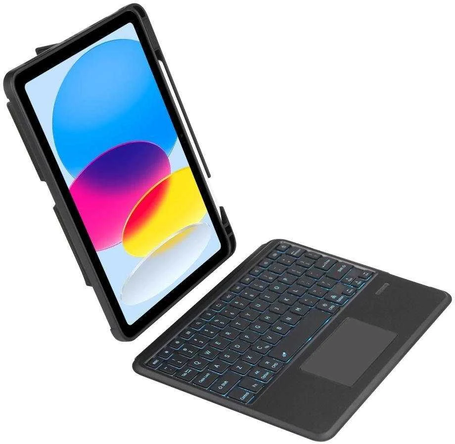 Apple iPad 10.9 (10gen) / 2022 / 11” 11 / 2025 Tech-Protect SCMag Pen + klaviatūra dėklas planšetiniam kompiuteriui juodos spalvos