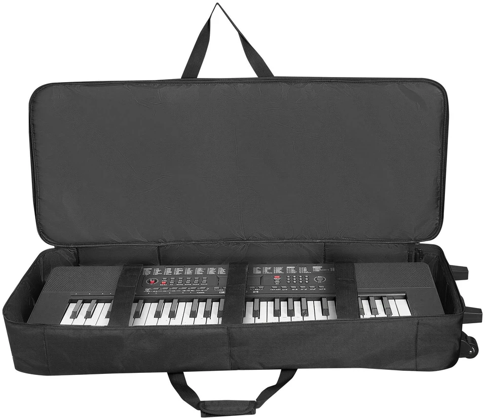 VEVOR 88 klavišų pianino dėklas su ratukais