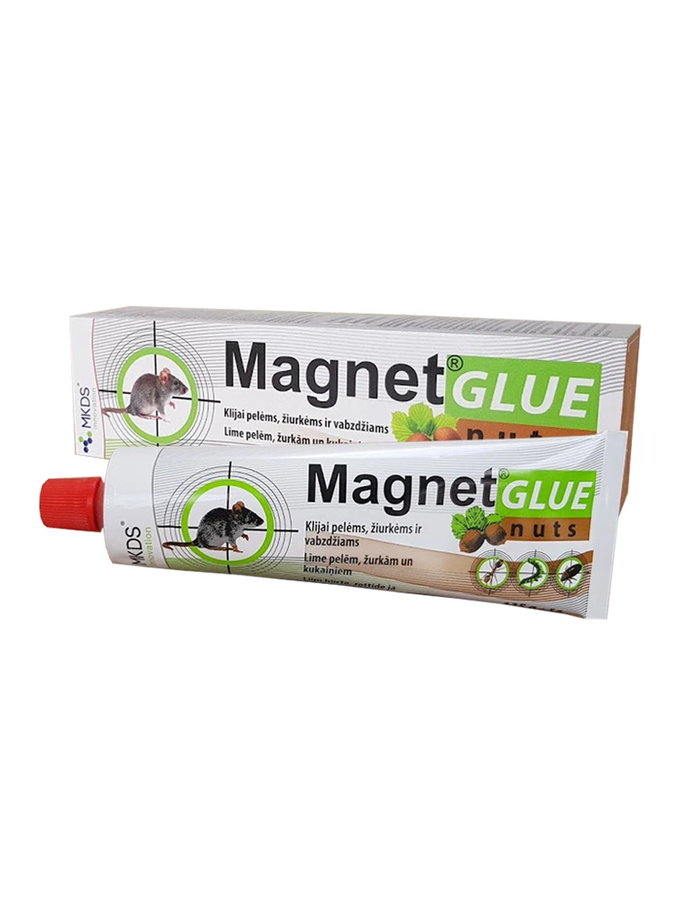 Mkds Klijai pelėms, žiurkėms ir vabzdžiams MAGNET GLUE NUTS, 135 g