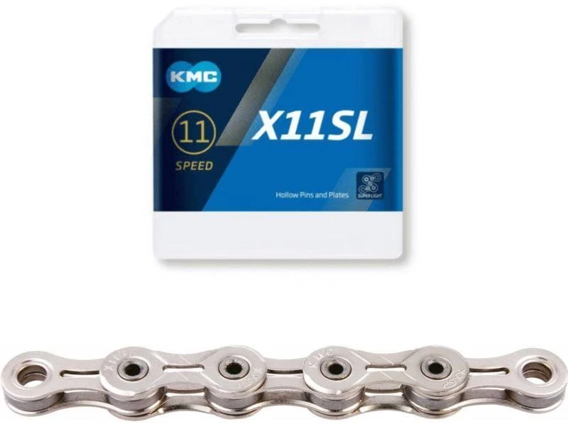 KMC Grandinė X11' SL 118 Sąnariai Sidabrinė Dėžutė