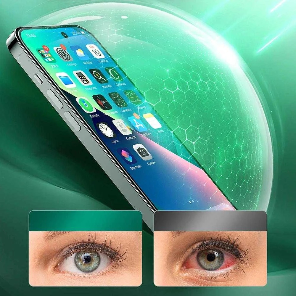 Joyroom JR-G04 Glass iP 14 Pro Max 6.7 (akių apsauga)