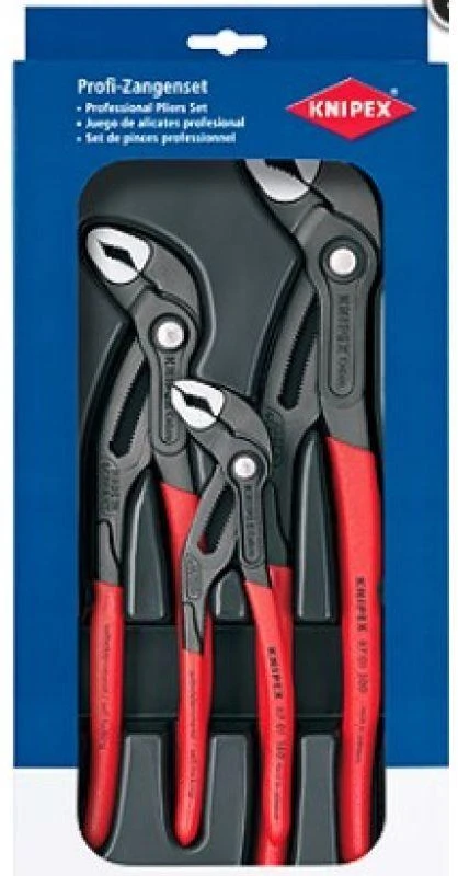 Knipex replių komplektas Cobra, 3 vnt.