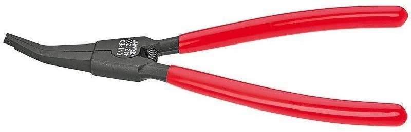 Replės žiedams, išoriniams, > Ø 12 mm, palenktos, Knipex