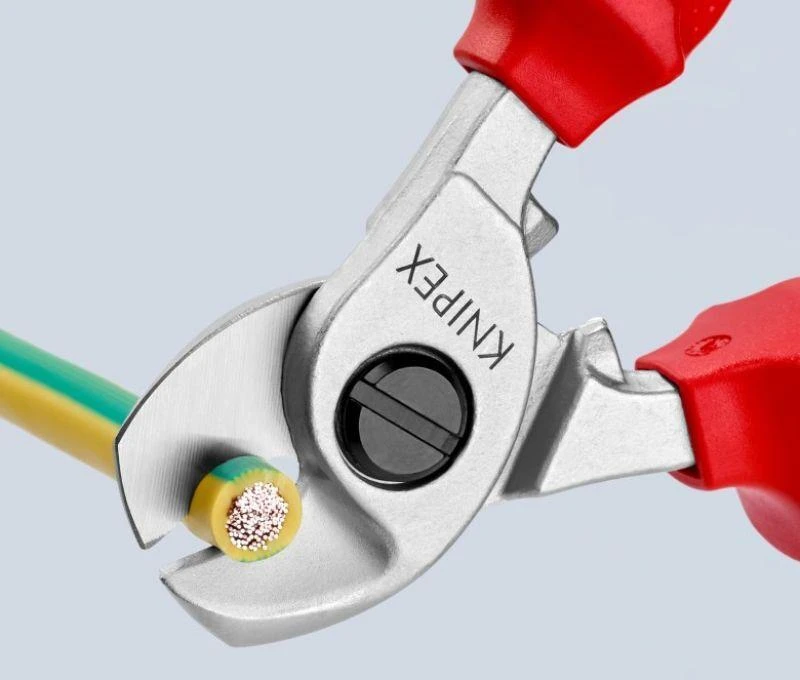 KNIPEX NOŻYCE IZOLOWANE 1000V DO CIĘCIA KABLI I PRZEWODÓW 165mm Fi15mm / 50mm2