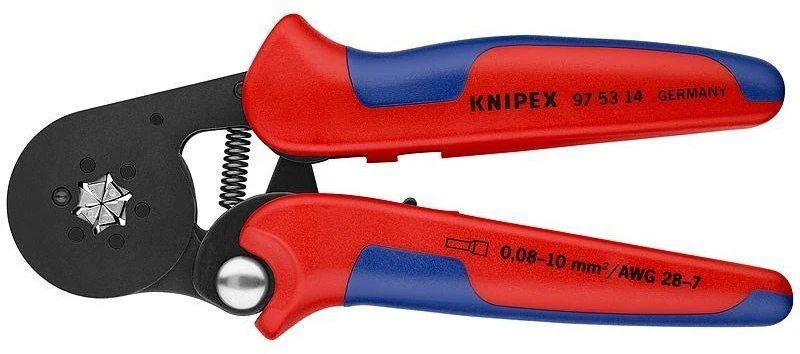 Antgalių užspaudimo replės su savaiminiu susireguliavimu KNIPEX 975314