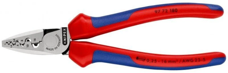 Antgalių užspaudimo replės KNIPEX 9772