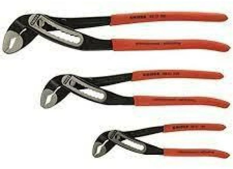 KNIPEX replių rinkinys 3 vnt 180/250/300mm