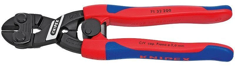 Varžtų kirpimo replės Knipex 7132200; 200 mm