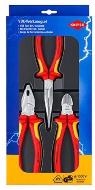 Elektriko replių komplektas VDE SAFETY, Knipex