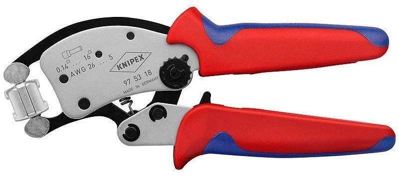 Antgalių užspaudimo replės KNIPEX Twistor 16