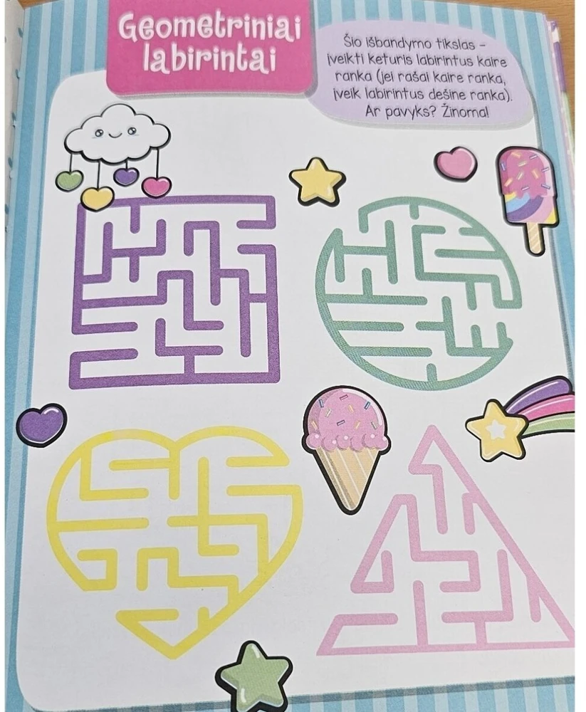 KNYGA Mano slaptasis KAWAII dienoraštis. Su nematomu rašalu ir linksmomis užduotimis.
