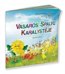 KNYGA PIO Muzikinė pasaka VASAROS SPALVŲ KARALYSTĖJE su CD