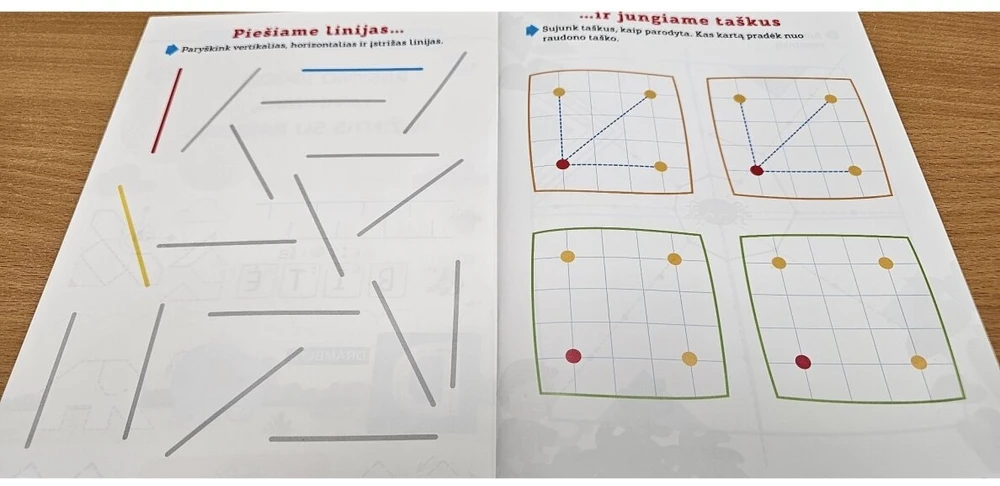 KNYGA Rašymo įgūdžių tobulinimas, susipažinimas su raidėmis. 4-5 metų vaikams.