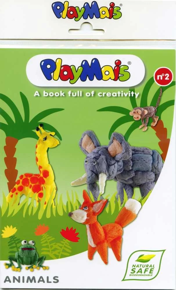 Playmais Knygutė pilna kūrybiškumo GYVŪNAI