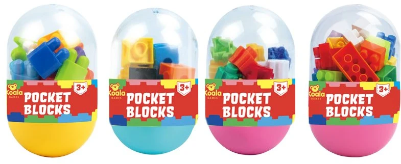 Koala Games Pocket Blocks konstruktorius 20 detalių, 3+