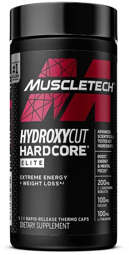 Muscletech Hydroxycut Hardcore Super Elite 100 kaps.