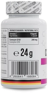 MST Koenzimas Q10 200 mg 60 kapsulių