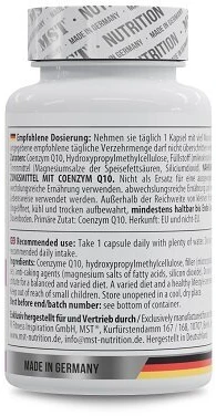 MST Koenzimas Q10 200 mg 60 kapsulių