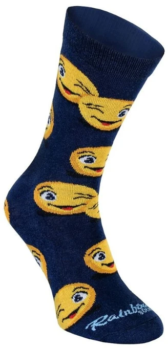 kojinės Emoticons Smiley Sadness Brainy 3 poros
