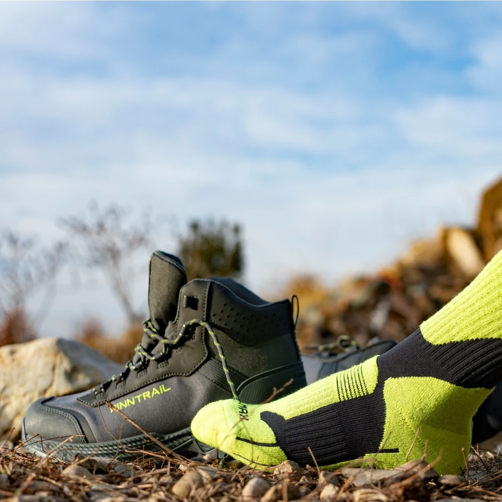 Kojinės Finntrail COOLMAX Lime 3202
