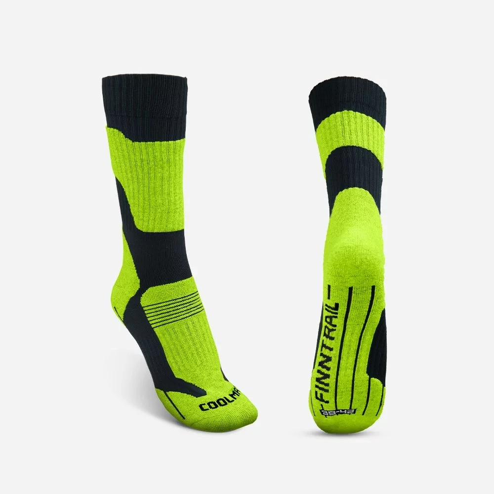 Kojinės Finntrail COOLMAX Lime 3202