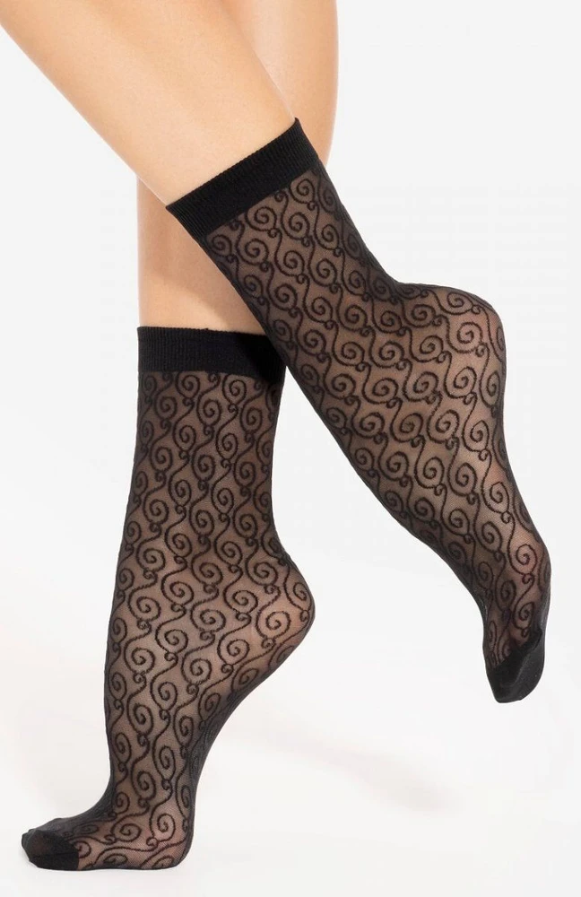 Kojinės moteriškos 20 DEN juodos TRENDY LINE