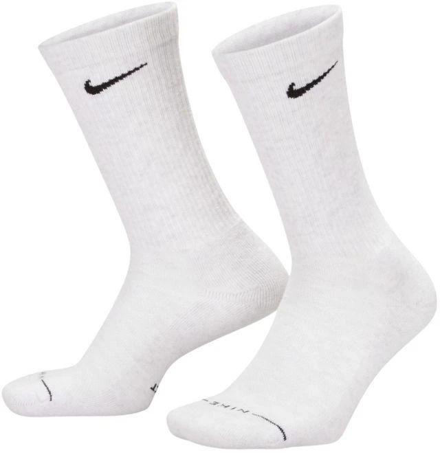 Kojinės Nike Everyday Elevated 6 poros, pilkos, kreminės spalvos HQ8021 904