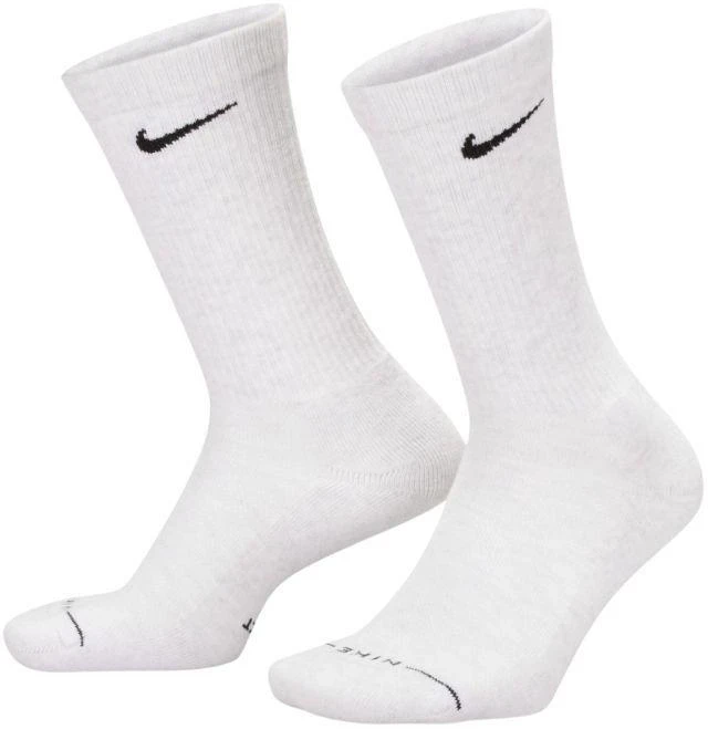 Kojinės Nike Everyday Elevated 6 poros, pilkos, kreminės spalvos HQ8021 904