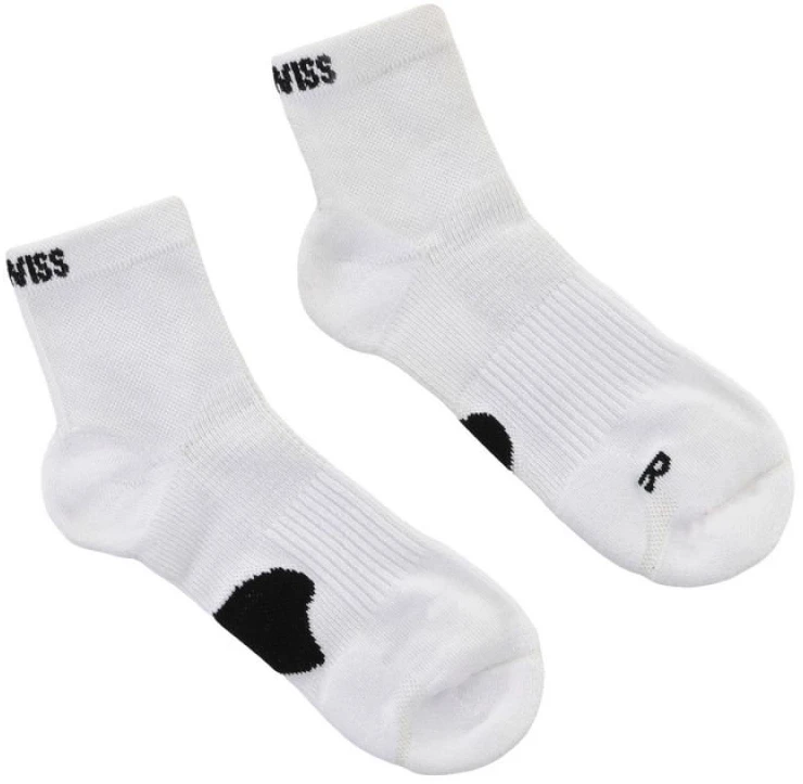 Kojinės su medvilne K-Swiss, baltos