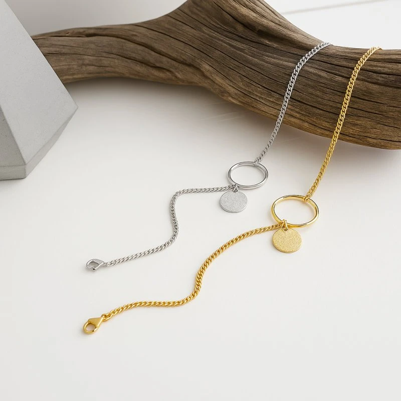 Kojos grandinėlė Loop Gold