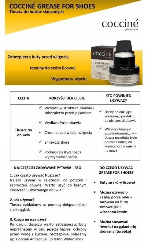 Kokoso juodieji riebalai, skirti grūdėtoms odoms DA0242A