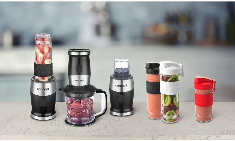 Concept SM3390 plakiklis 1.2 L Immersion plakiklis 700 W Juodas, Nerūdijantis plienas