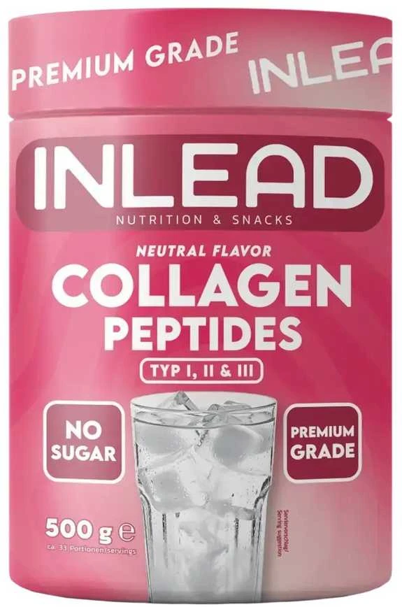 Kolageno peptidai I, II ir III tipo 500g INLEAD