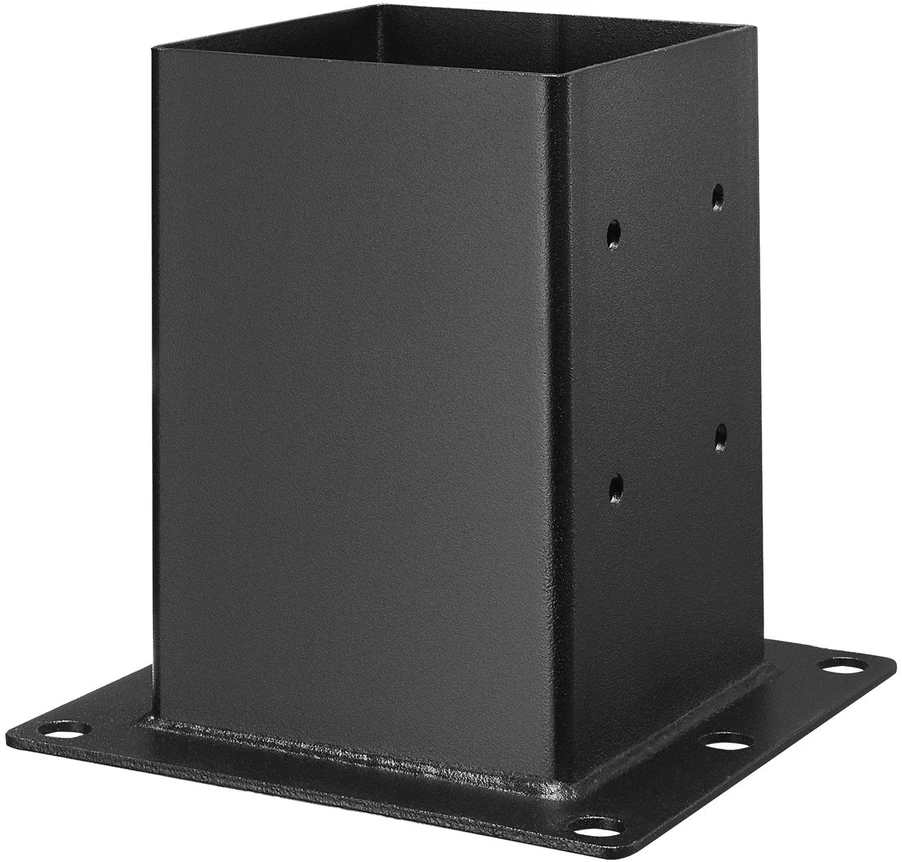 VEVOR 4 vnt. 6x6 medinių stulpų tvirtinimo laikikliai