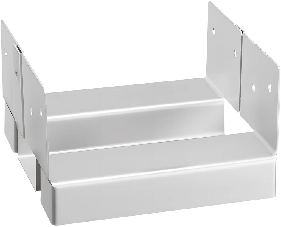 VEVOR 10 vnt 6x6 post pagrindo inkarai betonui 139.5x141.5 mm