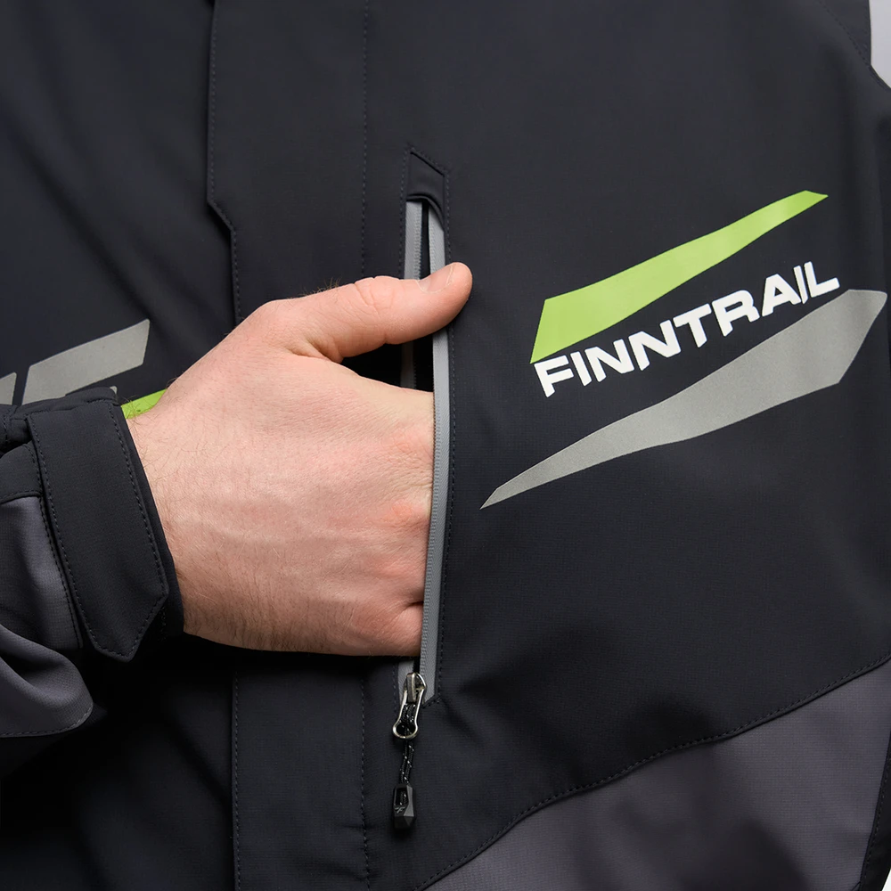 Kombinezonas Finntrail STIG GraphiteYellow 1315