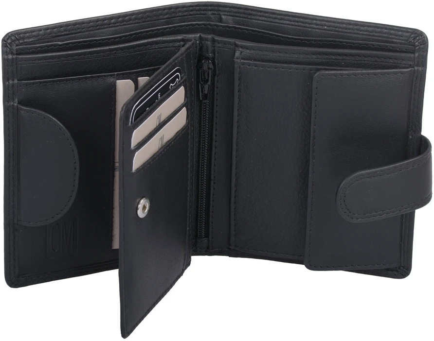Kombinuota piniginė vyrams CM 2831-65-01 - Juoda