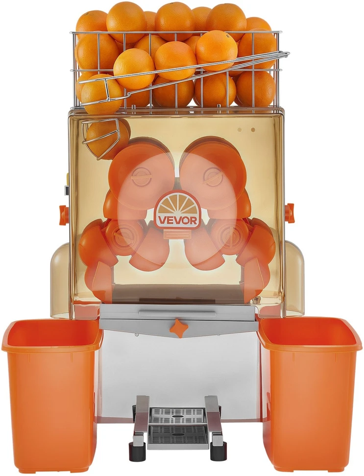 VEVOR Komercinė apelsinų sulčiaspaudė, 120W